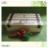 Hinge Roller 2 Bottle Pine Wooden Wine Gift Box thumbnail-6
