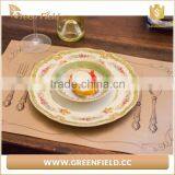 Green Field Leather Like Double Washable Kraft Paper Placemat thumbnail-4