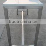 Quality Modern Stainless Steel High Bar Table thumbnail-3