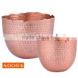 Hammered Copper Bowl Set of 2 Large & Small Size According to Consumer Need thumbnail-1