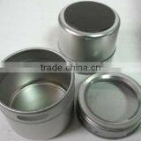 Wholesale 9 Pcs Magnetic Spice Tin Jar Set With Metal Tray and pp Lid thumbnail-2