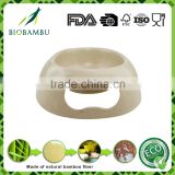 Best sale Best design Cheap bamboo fiber pet bowl