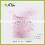 Hotsale Round Large New PE Plastic Laundry Basket With Handle thumbnail-3