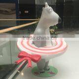Fiberglass Bear Statue With Lollipop thumbnail-1
