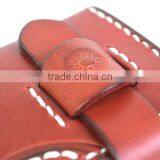 Top Genuine Leather Business Card Holder Business Genuine Leather Cover Bulk Clear PVC Card Holder thumbnail-5