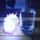 2017 Ins New Arrival LED Unicorn Night Light Small Light For Decoration and Gift thumbnail-3