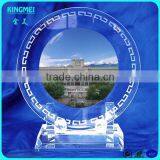 KM-ZP18 2015 Business Iceberg Decorative 3d Laser Crystal Service Award thumbnail-2