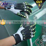 NMSAFETY Personal Protective Anti Impact Gloves Mechanical Work Gloves thumbnail-1