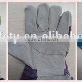 DDSAFETY 2017 With 5Years Experience Working Gloves Cow Split Leather Safety Glove thumbnail-4