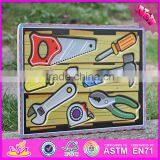 2016 новый дизайн образовательного идентификационного деревянного игрушки - паззла с фигурами для малышей W14D016 thumbnail-4