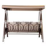3 Seat Patio Swing Chair Metal Swing Chair With Steel Frame for Hot Sale thumbnail-3
