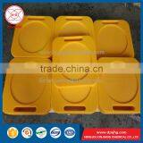 Two Handles Yellow Color Print Logo Crane Outrigger Mat Manufacture thumbnail-4