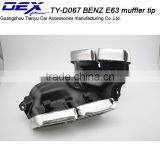 DEX TianYu Hot Sale Car Accessories Tuning B-enz Amg E63 Exhaust Muffler Tip thumbnail-2