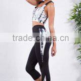 Wholesale Women Sport Bra White Tie Dye Sport Bra For Women HSB6995 thumbnail-3