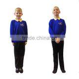 Blue Color School Student Sweater With Modern School Uniform Designs thumbnail-4