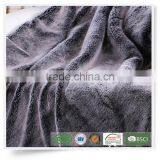 Heavy Weight Thick Warm 100% Polyester Rabbit Fur Blanket Tip Dye thumbnail-3