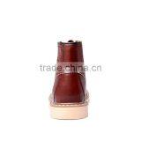 Autumn Men Leather High Top Casual Shoes Sample for Adults, Winter High Upper Worker Shoes Casual Brand From China thumbnail-6