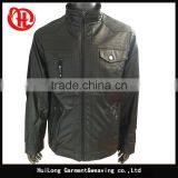 Men Winter Leather Jacket pu Leather Coat for Men thumbnail-1