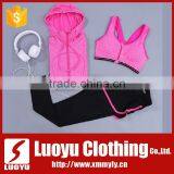 Women Yoga Wear Suits Sports Bra and Yoga Pants thumbnail-1