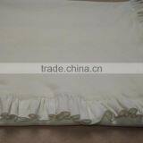 Baby Blanket Ruffle 100% Soft Cotton thumbnail-1