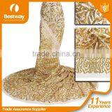 Hot Selling French Lace With Sequins FL1183-1 thumbnail-1