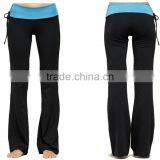 Womens Quick Dry Custom Wholesale Yoga Pants thumbnail-3