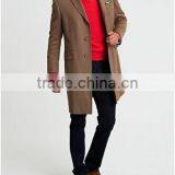 2014 Men Coat Brown Color Slim Fit thumbnail-1