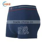 HSZ-0001 Free Sample Underwear Men Logo Waistband Private Labe Men Flat Underwear Boxer Briefs thumbnail-3