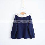 New Design Girl Fashion Pullover Kids Crochet Candy Color Sweater thumbnail-6