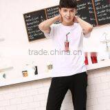 Men's Short-sleeved Summer T-shirt Loose Cotton thumbnail-2