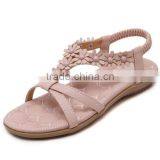 Zm50138b Plus Size Latest Shoe With Flower Women Fashion Sandals thumbnail-2