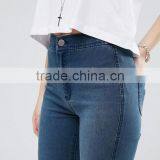 Latest Design Super Skinny Jeans Pants Women Tall Waist Jeans Trousers thumbnail-3