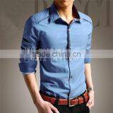 Cotton Men Formal Striped Shirts thumbnail-6