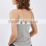 JXY Basic Stripped Basic Vest for Women thumbnail-3