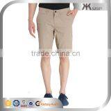 Men Woven Stylish Fancy Shorts Solid Beige Customized Shorts thumbnail-1