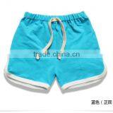 Top Quality Custom Apparel Cheap Quick Dry 100 Cotton Plain Children Sports Shorts thumbnail-6