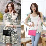 Korean Fashion Single Shoulder pu Leather Crocodile Lady Women's Shopping Hand Bag thumbnail-6