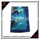 Ladies Beautiful Printing 100% Silk Square Scarf thumbnail-3