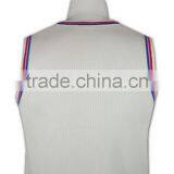 ISO9001/BSCI Manufature Slim Fit Unisex Embroidery Logo Cardigan Vest thumbnail-6