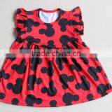 Back to School Children Pearl Dress New Mouse Pattern Tops Fancy Girls Pearl Shirts thumbnail-1
