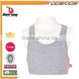Wholesale Custom 100 Cotton Gym Tank Top for Girls Women thumbnail-1