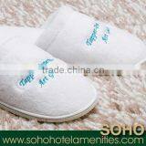 New Design Hotel Disposable Coral Fleece Slipper thumbnail-1