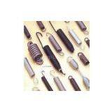 Yellow Zinc Plated Spring Steel Wire Forming Extension Spring