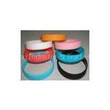 Personalized and Colorful Different Silicone Custom Rubber Bracelets for Promotion Gift