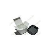 Promotional Simple White Cosmetic Packaging Boxes with 350gsm Coated Paper