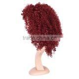 Hot Sale Kinky Curly Synthetic Hair Wigs thumbnail-4