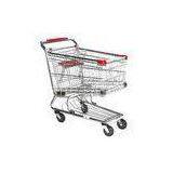 Power Coating Steel American Style 120L, 125L, 150L, 180L Supermarket Shopping Trolleys thumbnail-1