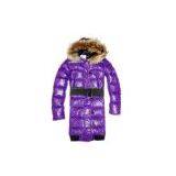 high quality Lucie womens down jacket,purple,size 1