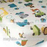 100% Cotton Percale Fitted Crib Sheet thumbnail-1