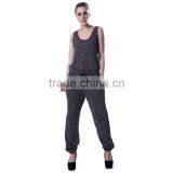 Women's Sleeveless Knitted Jumpsuit Siamese Trousers thumbnail-3